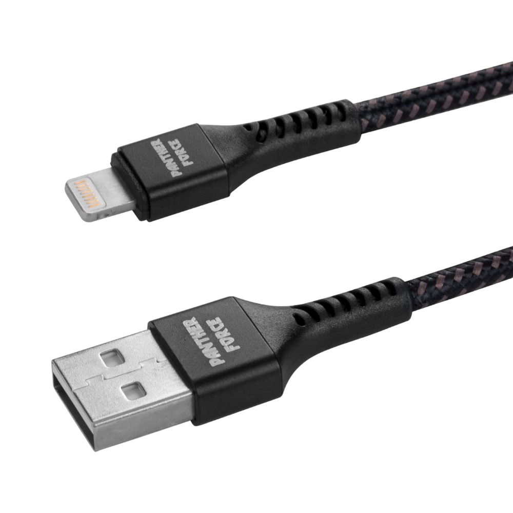 Panther Force 3A 1M Cable for iPhone - PF12 - Fast Charging & Seamless Data Transfer for Lightning Devices Panther Force 3A 1M Cable for iPhone - PF12 - Fast Charging & Seamless Data Transfer for Lightning Devices